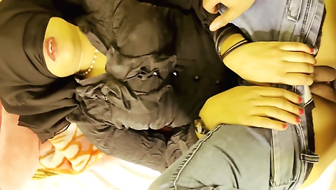 Indian teen video with a sexy young landlord and a horny teen