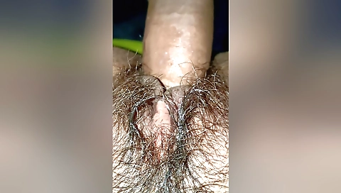 hairy indian girl is being penetrated by dick in the shower