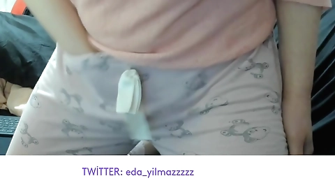 Busty hottie in stockings will have an incredible cumshot