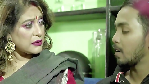 Big ass brunette milf fucked by her handsome stepson