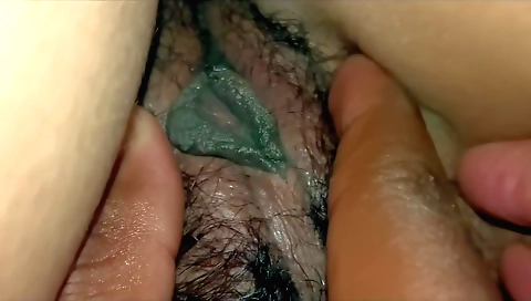 Indian hairy babe is massaging her hairy boots and getting fucked