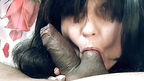 Flexible Young Girlfriend Is Sucking My My Black Dick