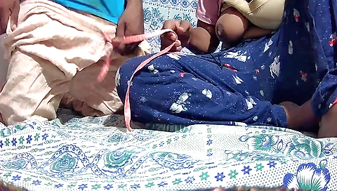 Indian big tits sex video with big cock in the park