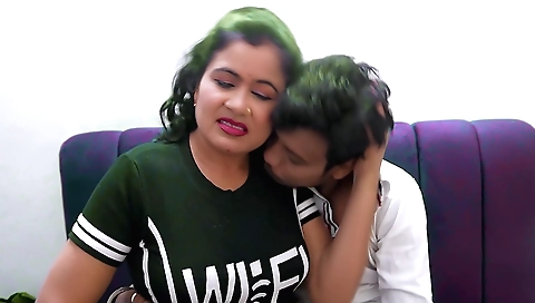 Indian stepsister fucked her boyfriend in front of me