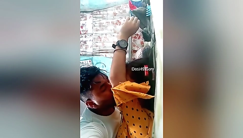 A sexy babe with a small body and a small ass gets fucked