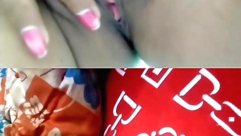 Busty brunette with natural curves undresses and fucks