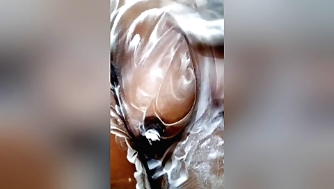 Hot solo video with a busty amateur with big boobs