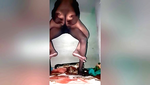 Indian brunette gets fucked hard in a hardcore threesome