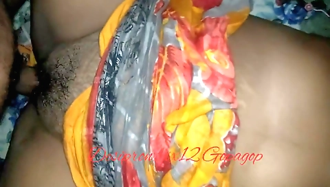 Sexy teen has her hairy body shot in a webcam video