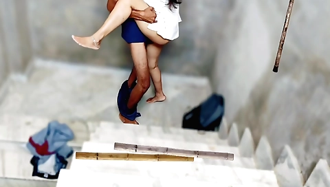 Brunette amateur girl with a sexy body sucking on her clit