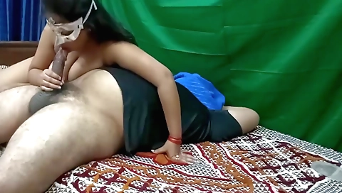 Busty indian brunette girl 19+ gets fucked by her boyfriend