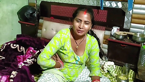 Indian girl in a sexy dress and shorts sucking a large dick