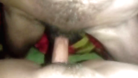 Indian hairy pussy is taking a shower and cleaning up