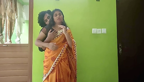 A sexy brunette in amateur video enjoys a passionate threesome