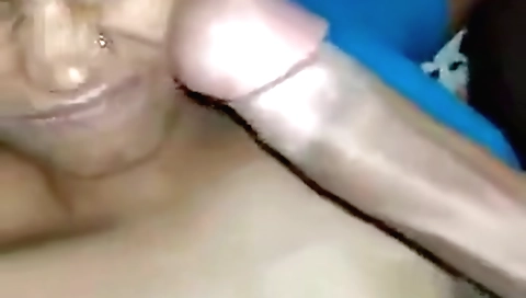 Indian hairy brunette sucking and fucking with randi