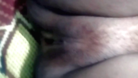 Sexy hairy Indian babe with a shaved pussy and a hairy bush