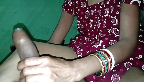 Indian porn video with handjob and blowjob in pov style