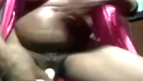 Big ass indian girl with hairy ass enjoys dildo riding