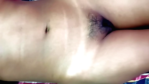 Horny Indian babe plays with her body and masturbates