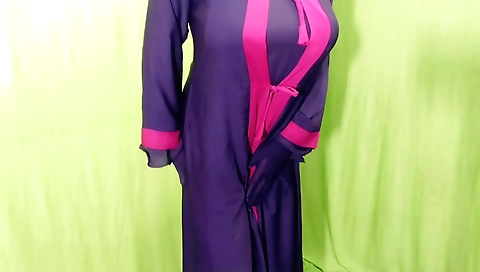 Beautiful Amena Bhabhi Has Sex Indoors Wearing A Burqa And Hijab