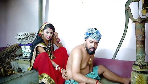 Bhabhi threesome with two debar gangbang sex outdoor