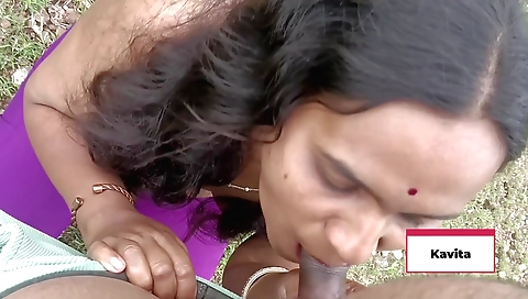 Indian hottie enjoys outdoor sex and getting fucked