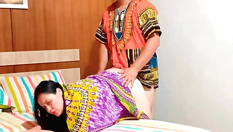 Indian beauties a nice pussy and gets fucked under the pretext