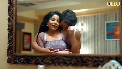 young brunette is in her office getting fucked by her lover