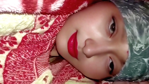 Indian girl gets fucked under quilt after her husband has a wedding