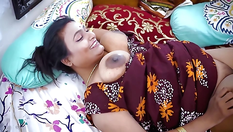 Big tits milf with a huge natural boob and nice body