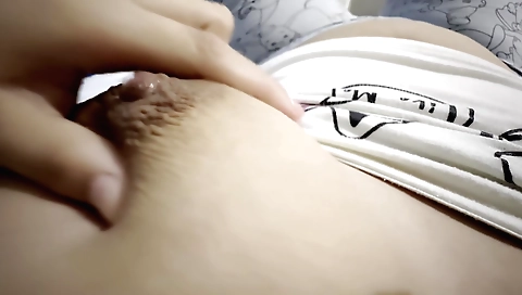 I Milk My Big Nipple I Love To See How The Milk Comes Out Of My Tits