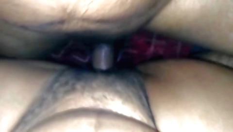 Hairy wife sucks husband's manhood in various positions