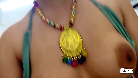 Girlfriend with stepmom does it on the bed for the mom