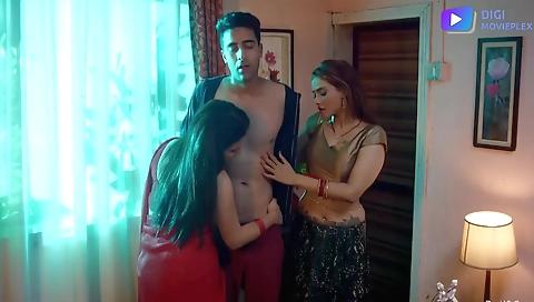 Big boobs milf 18+ threeway milf and teen with big ass