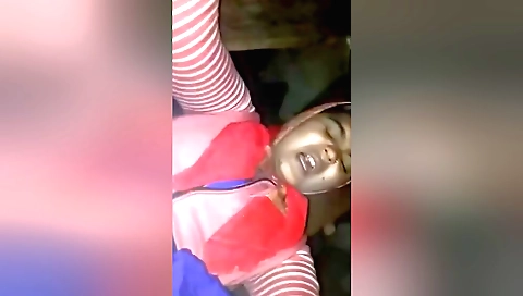 Hindu teacher cums in her hairy body of classmate in a class