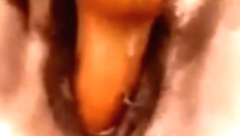 Indian woman masturbates in a hairy pussy on her couch