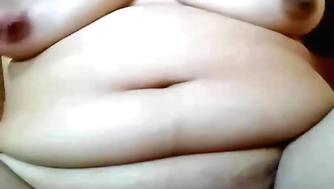 Chubby girl is doing masturbation and sex on web cam video