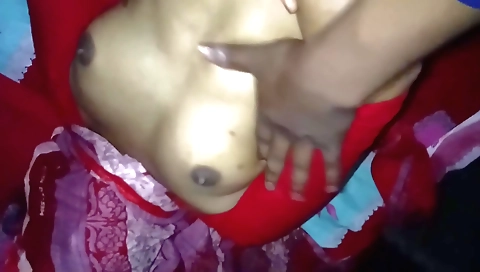 Indian couple plays with toys and makes love in bedroom