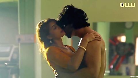 Big booty milf in a red dress enjoys a nice blowjob