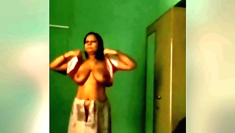 I got fucked by a big natural cock outside my room