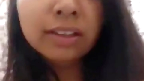 I fuck myself and take off my blouse in webcam clip