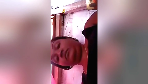 Busty brunette chick in lingerie shows off her hairy pussy