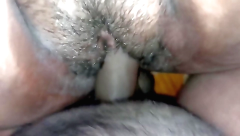 Indian teen rubs my cock and gets hairy in pov video