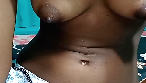 Amorous solo bitch gets her pussy banged by a lover