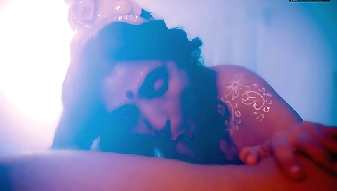 Hot brunette babe is going to show you her sexy body