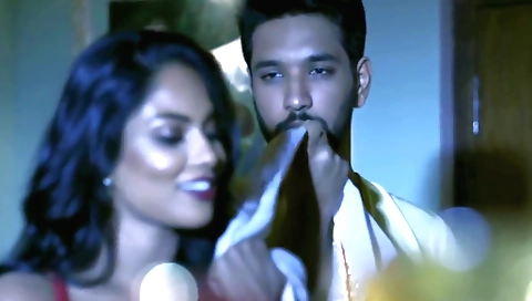 Big titted brunette is making it very exciting today