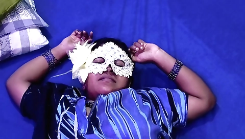 Indian babe with hairy pussy gets doggy style fucked