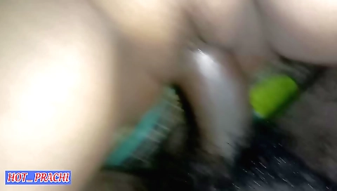 Prachi bhabhi gets wet with her big tits in a bath