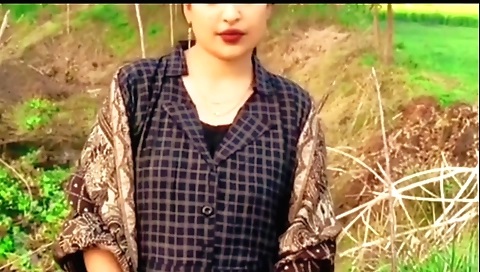 Horny brunette in a white dress gets her pussy wet